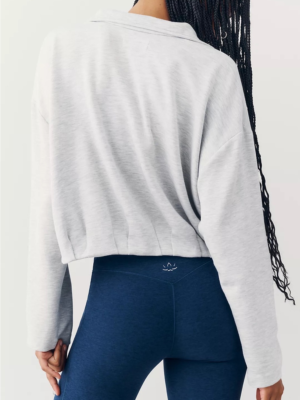 Daily Practice Neo Zip-Up Jacket Heather Grey - Picture 2 of 11